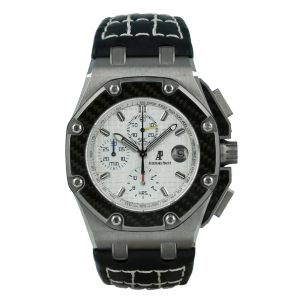 Audemars Piguet Royal Oak Offshore Juan Pablo Montoya 26030IO.OO.D001IN.01 replica watch in Dubai by Dubai Qasr Replica Watches