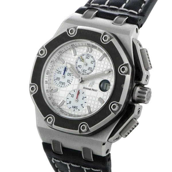 Audemars Piguet Royal Oak Offshore Juan Pablo Montoya 26030IO.OO.D001IN.01 replica watch in Dubai by Dubai Qasr Replica Watches