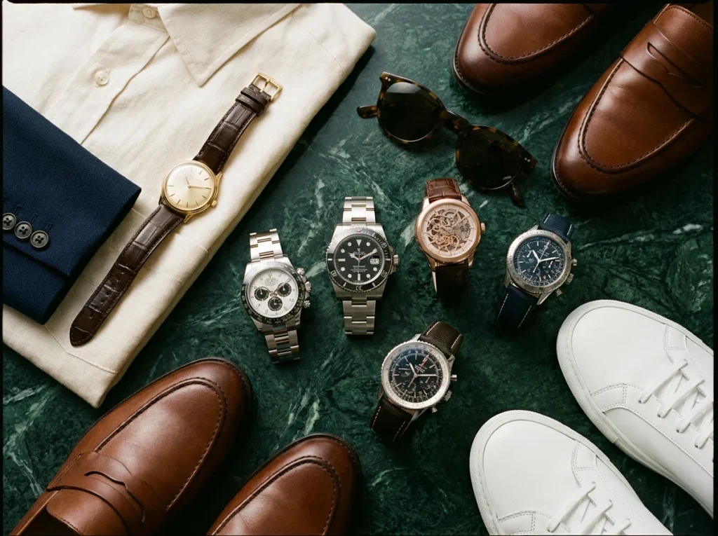 Best replica watch styles for smart casual outfits in Dubai
