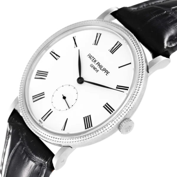 Patek Philippe Calatrava 5119G-001 White Gold replica watch in Dubai by Dubai Qasr Replica Watches