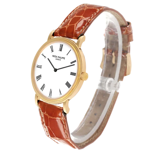 Patek Philippe Calatrava 5120J-001 Yellow Gold replica watch in Dubai by Dubai Qasr Replica Watches