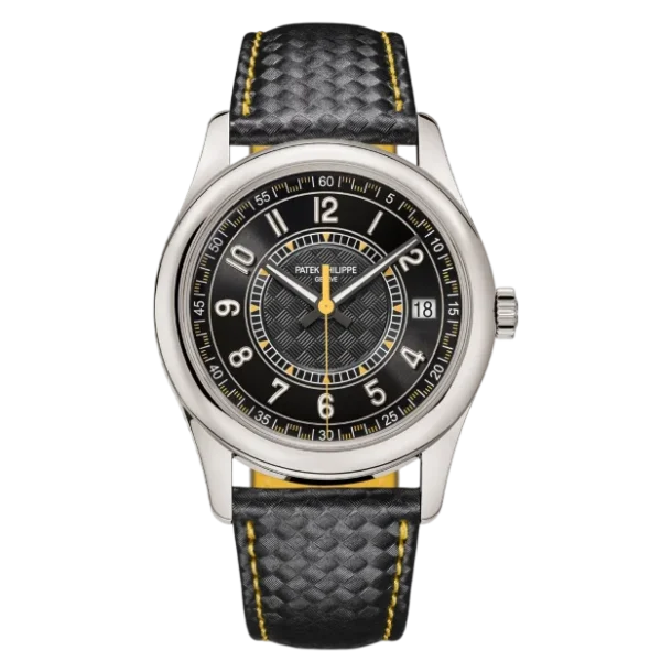 Patek Philippe Calatrava 6007G-001 Yellow Dial replica watch in Dubai by Dubai Qasr Replica Watches