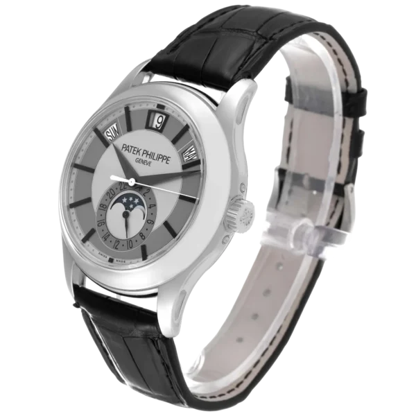 Patek Philippe Complications 5205G-001 White Gold replica watch in Dubai by Dubai Qasr Replica Watches