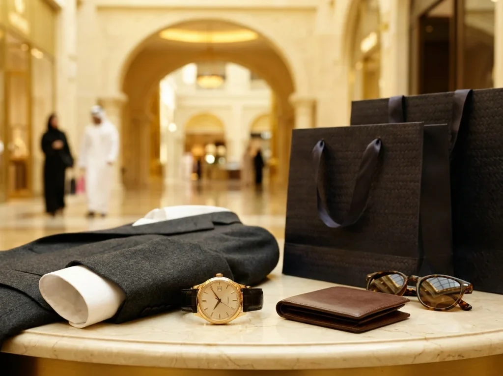 Premium replica watches Dubai Mall luxury shopping style