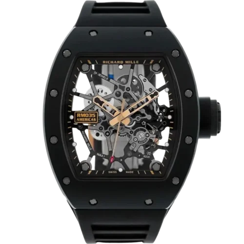 Richard Mille RM035 Americas Black Toro Replica Watch Richard Mille RM035 Americas Black Toro replica watch in Dubai by Dubai Qasr Replica Watches