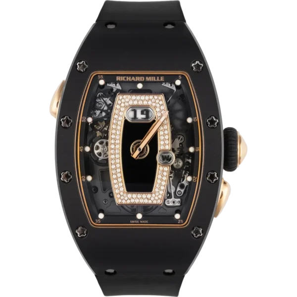 Richard Mille RM037 Rose Gold Diamond Limited Edition replica watch in Dubai by Dubai Qasr Replica Watches