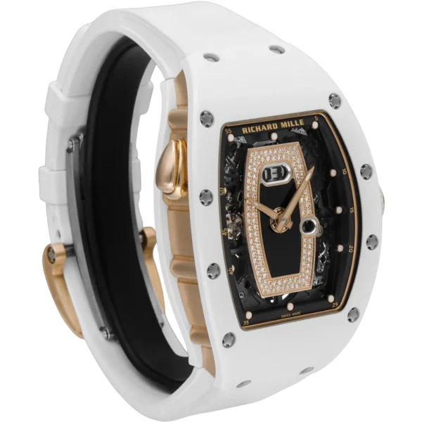 Richard Mille RM037 White Automatic replica watch in Dubai by Dubai Qasr Replica Watches