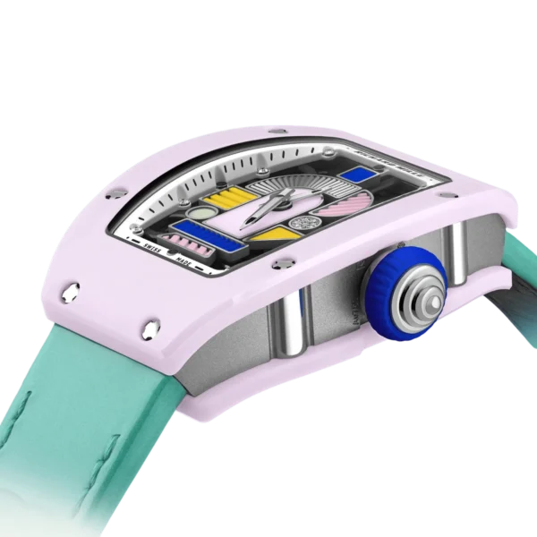 Richard Mille RM07-01 Pastel Pink Ceramic replica watch in Dubai by Dubai Qasr Replica Watches