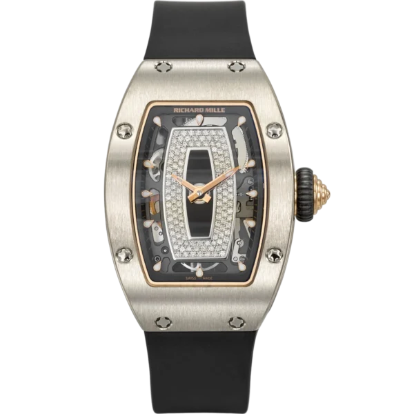 Richard Mille RM07-01 White Gold Automatic replica watch in Dubai by Dubai Qasr Replica Watches