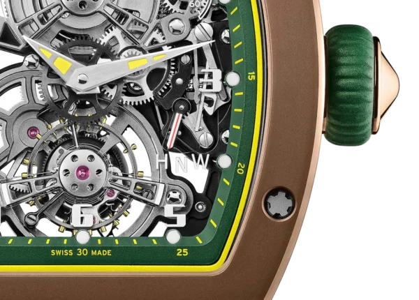Richard Mille RM17-01 Brown Cermet Tourbillon replica watch in Dubai by Dubai Qasr Replica Watches