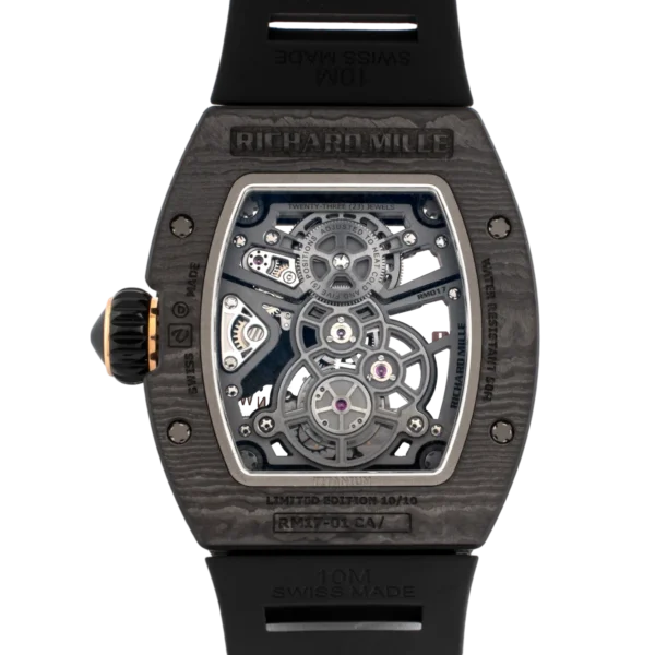 Richard Mille RM17-01 Manual Winding Tourbillon replica watch in Dubai by Dubai Qasr Replica Watches