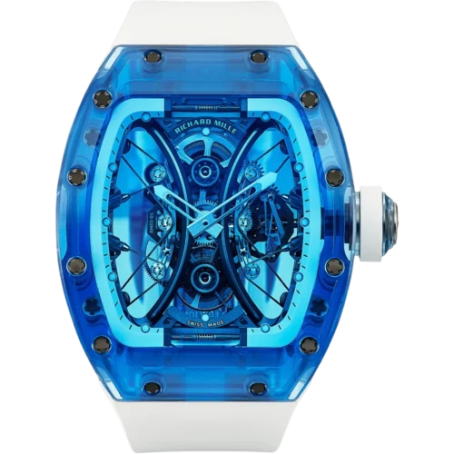 Richard Mille RM53-02 Blue Sapphire Tourbillon Replica Watch Richard Mille RM53-02 Blue Sapphire Tourbillon replica watch in Dubai by Dubai Qasr Replica Watches