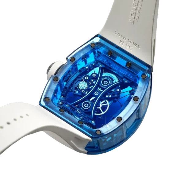 Richard Mille RM53-02 Blue Sapphire Tourbillon replica watch in Dubai by Dubai Qasr Replica Watches