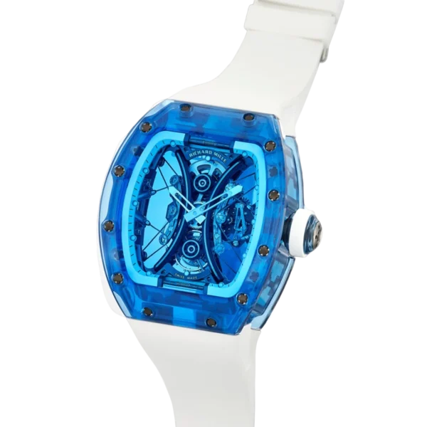Richard Mille RM53-02 Blue Sapphire Tourbillon replica watch in Dubai by Dubai Qasr Replica Watches