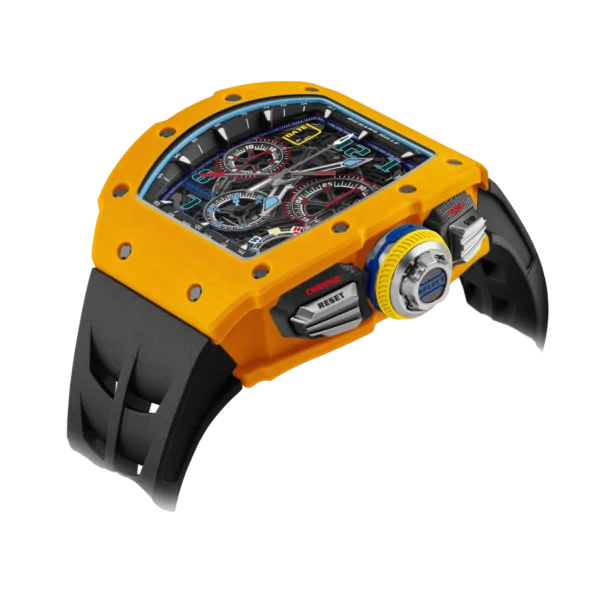 Richard Mille RM65-01 Orange Split Seconds Chronograph replica watch in Dubai by Dubai Qasr Replica Watches