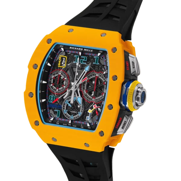 Richard Mille RM65-01 Orange Split Seconds Chronograph replica watch in Dubai by Dubai Qasr Replica Watches