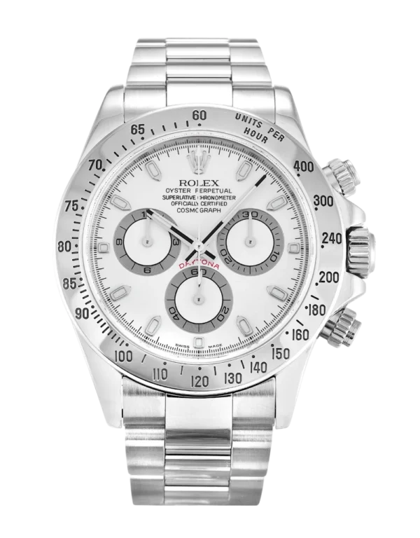 Rolex Cosmograph Daytona 116500LN White Dial replica watch in Dubai by Dubai Qasr Replica Watches