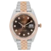 Rolex Datejust 41 126331 Chocolate Dial replica watch in Dubai by Dubai Qasr Replica Watches