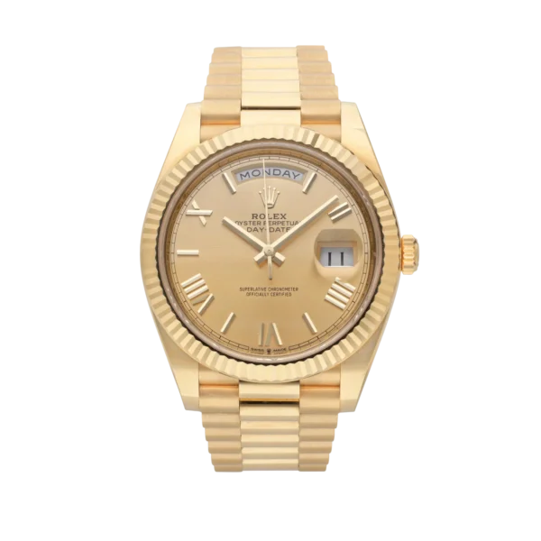 Rolex Day-Date 40 228238 40mm replica watch in Dubai by Dubai Qasr Replica Watches