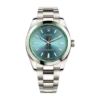 Rolex Milgauss Blue Dial Green Sapphire 40mm replica watch in Dubai by Dubai Qasr Replica Watches