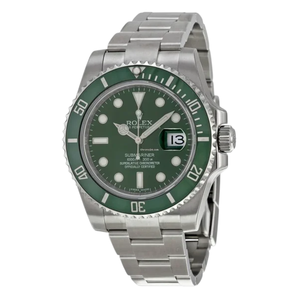 Rolex Submariner Green Ceramic 116610LV 40mm replica watch in Dubai by Dubai Qasr Replica Watches