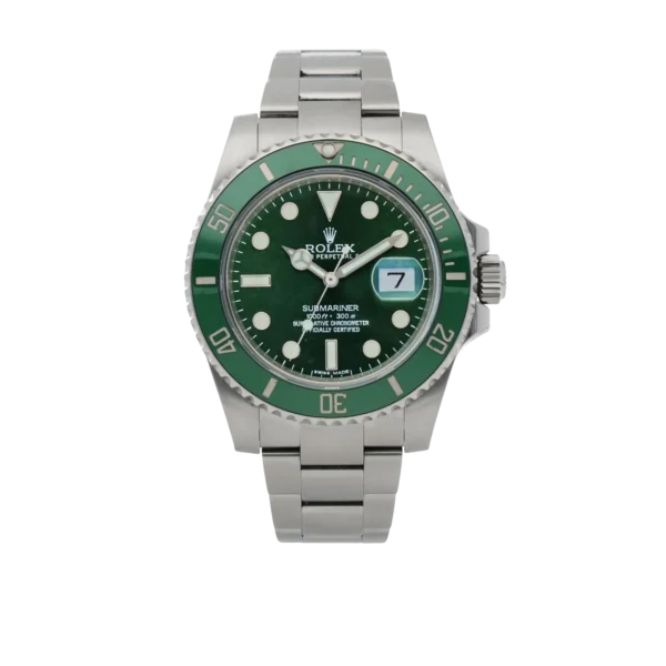 Rolex Submariner Green Ceramic 116610LV 40mm replica watch in Dubai by Dubai Qasr Replica Watches